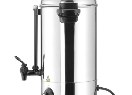Varmtvandsdispenser, HENDI, 9L, sølv, 230V/2200W, 340x227x(H)468mm