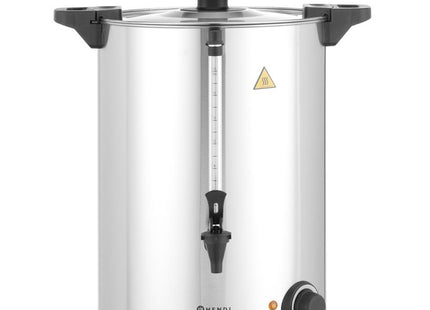 Varmtvandsdispenser dobbeltvægget, HENDI, ≈ 120 kopper på 37 min., 18L, 230V/2500W, 415x382x(H)480mm