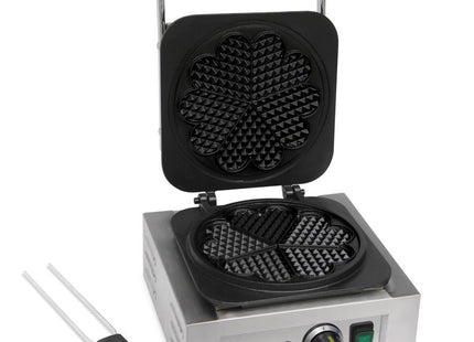 Vaffeljern 'Heart', HENDI, 230V/2200W, 330x543x(H)251mm