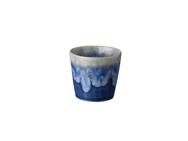 Espressokop Gres 10 cl 6,5 x 6 cm Blå Keramik - 6 stk