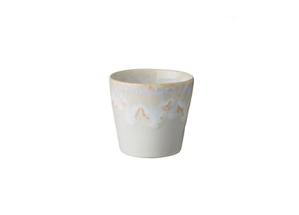 Espressokop Gres 10 cl 6,5 x 6 cm Hvid Keramik - 6 stk