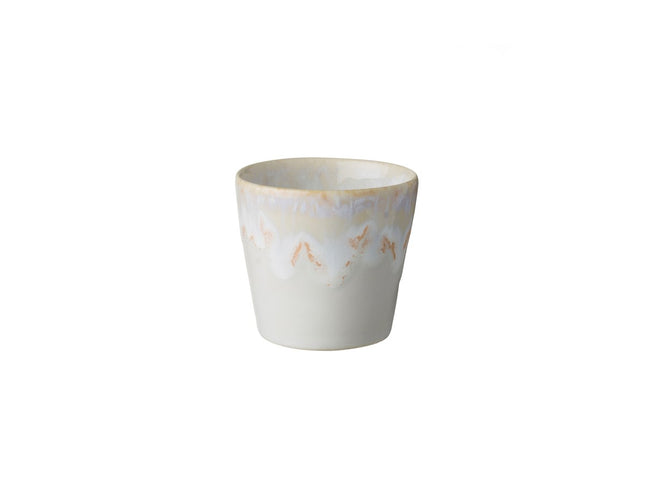 Espressokop Gres 10 cl 6,5 x 6 cm Hvid Keramik - 6 stk