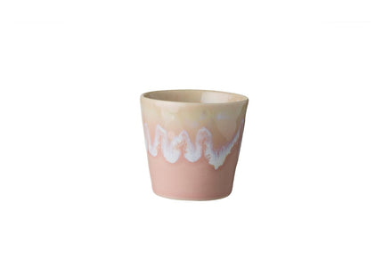 Espressokop Gres 10 cl 6,5 x 6 cm Rosa Keramik - 6 stk