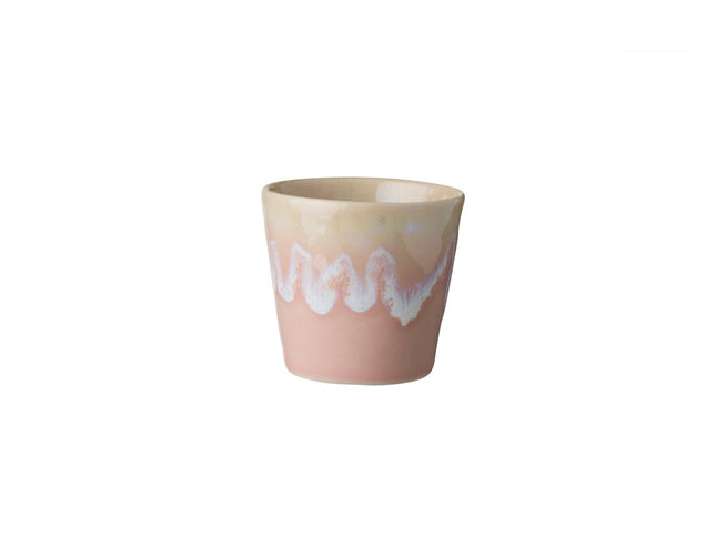 Espressokop Gres 10 cl 6,5 x 6 cm Rosa Keramik - 6 stk
