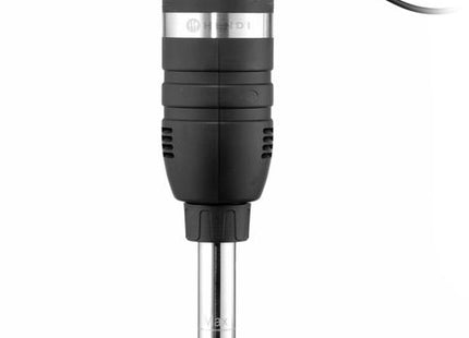 Sæt: Stavblender 350 med variabel hastighed + piskeris + vægbeslag, HENDI, Kitchen Line, sort, 230V/350W, 110x324x(H)816mm