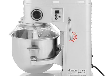 Planetarisk røremaskine, HENDI, Kitchen Line, 7L, sølv, 230V/650W, 317x440x(H)490mm