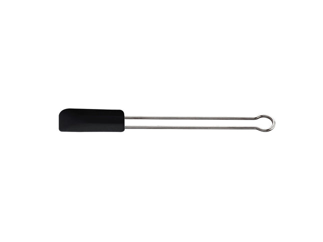 Spatel/dejskraber smal 20 cm Stål/Sort - 6 stk