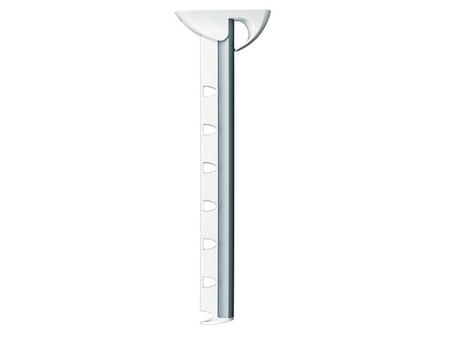 Bøjleophæng 31 cm Grå - 6 stk