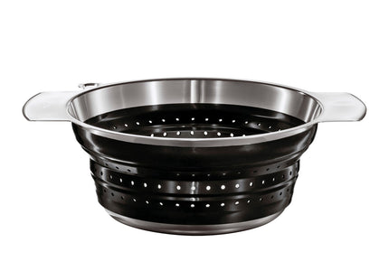Dørslag 3,4 liter 24 x 10,5 cm Stål/Silikone - 2 stk