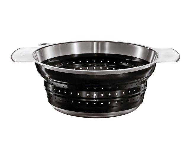 Dørslag 3,4 liter 24 x 10,5 cm Stål/Silikone - 2 stk