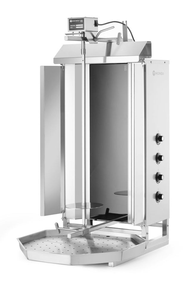 Elektrisk kebabgrill, HENDI, Profi Line, 400V/7200W, 7,2kW, 550x700x(H)1120mm