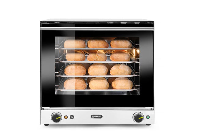 Varmluftsovn med fugtning H90S, HENDI, 230V/2670W, 595x595x(H)570mm