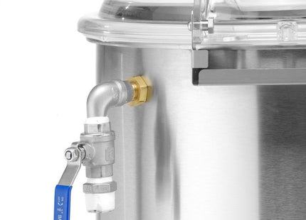 Kartoffelskræller, 18 kg, HENDI, Kitchen Line, 18 kg., 230V/1100W, 622x540x(H)997mm