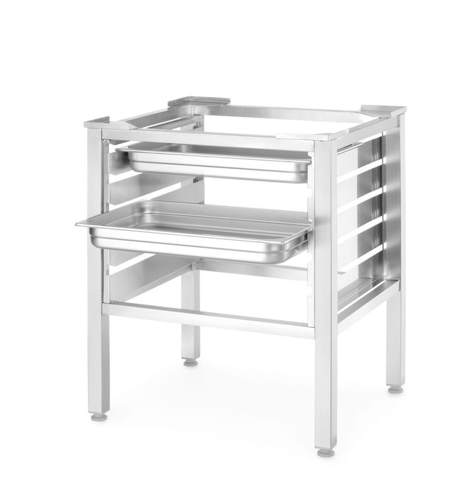 Stativ til GN 1/1-ovne, HENDI, Millenial Smart Gastro, sort Mask Gastro, Touch Screen Gastro, 631x560x(H)770mm