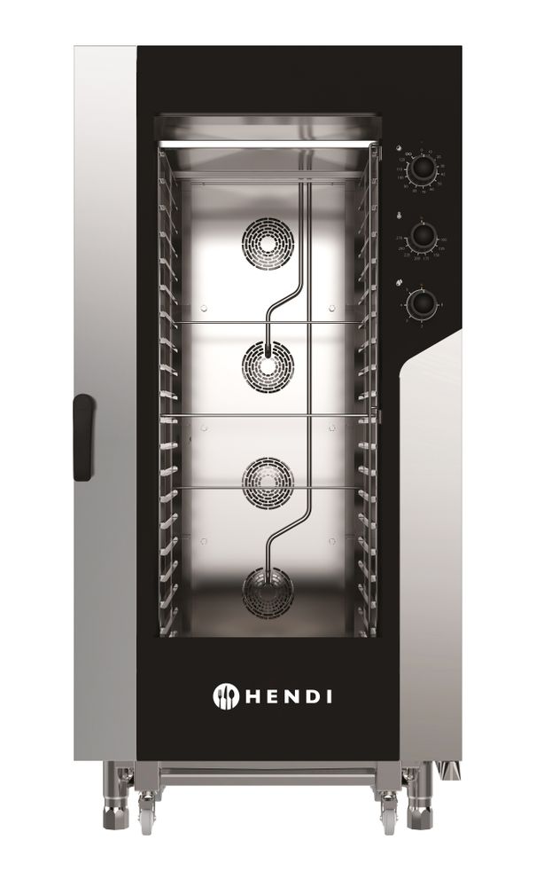 Kombidamper CONTROL 5x GN 1/1, HENDI, GN 1/1, 400V/7800W, 730x855x(H)700mm