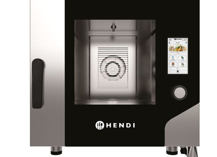 Kombidamper, Touch, elektrisk, HENDI, Millennial Touch Screen, 730x784x(H)700mm