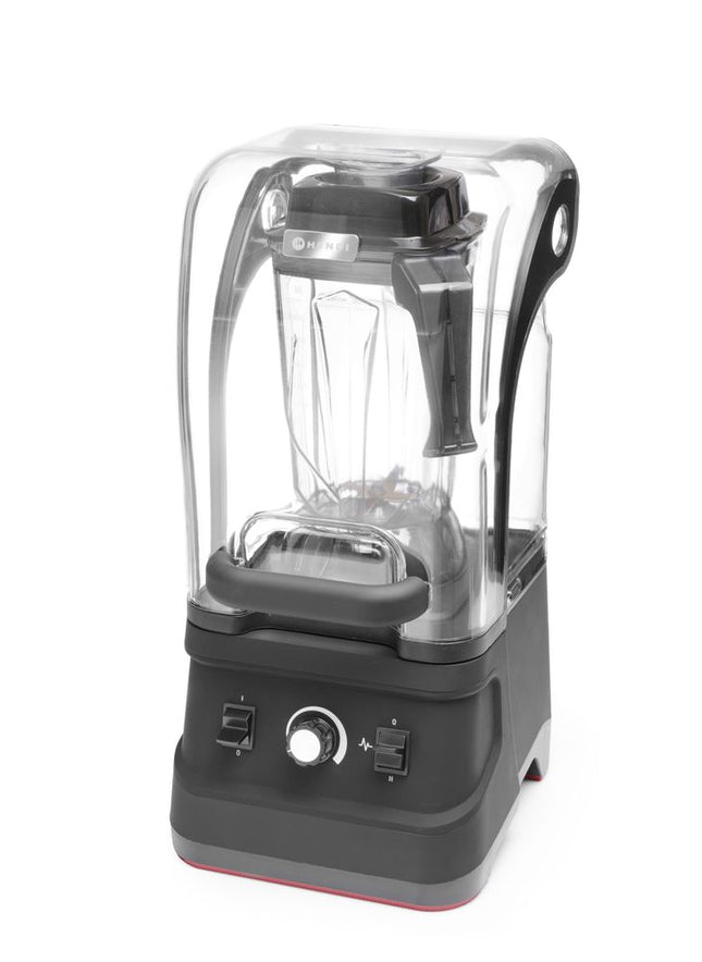 Barblender med lyddæmpende kabinet, HENDI, 2,5L, Sort, 230V/1680W, 250x300x(H)540mm