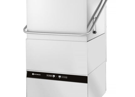 Hætteopvaskemaskine - elektronisk styring, HENDI, Kitchen Line, 400V/8600W, 750x880x(H)1412mm