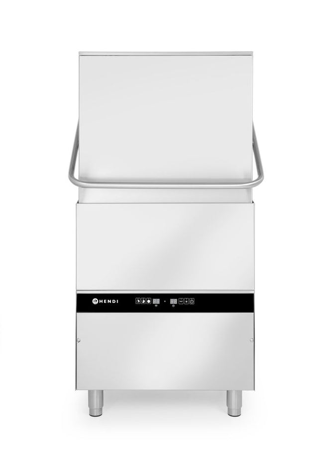 Hætteopvaskemaskine - elektronisk styring, HENDI, Kitchen Line, 400V/8600W, 750x880x(H)1412mm