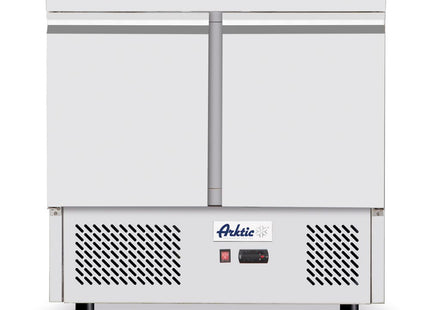 Kølebord, 2 døre, Arktic, Uden bagkant, 169L, 230V/220W, 700x900x(H)890mm