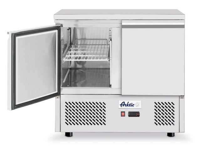 Kølebord, 2 døre, Arktic, Uden bagkant, 169L, 230V/220W, 700x900x(H)890mm