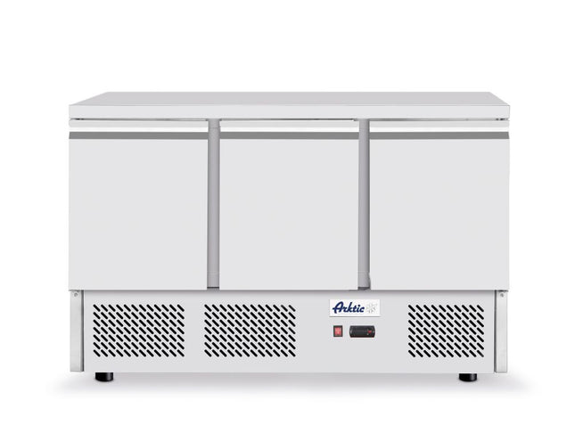 Kølebord, 3 døre, Arktic, Uden bagkant, 254L, 230V/220W, 700x1365x(H)890mm