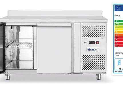 Frysebord, 2 døre, Arktic, Profi Line, Med bagkant, 215L, 230V/600W, 700x1360x(H)839mm