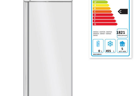 Fryser, enkeltdør, Arktic, Profi Line, 455L, 230V/600W, 800x730x(H)2065mm