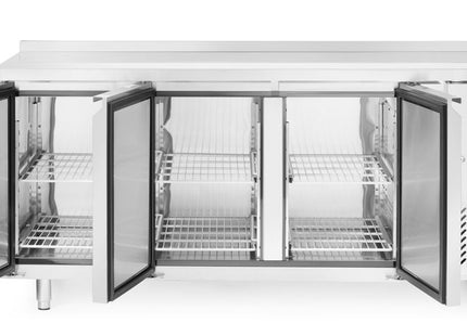 Frysebord, 3 døre, Arktic, Profi Line, Med bagkant, 334L, 230V/600W, 700x1795x(H)839mm