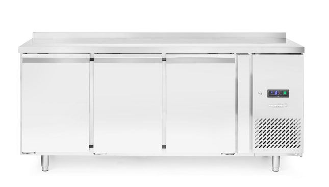 Frysebord, 3 døre, Arktic, Profi Line, uden bagkant, 334L, 230V/600W, 700x1795x(H)839mm