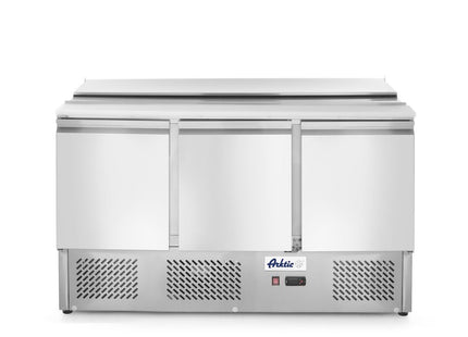 Salatkølebord med tre døre 380L, Arktic, 253L, 230V/310W, 700x1380x(H)868mm
