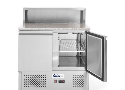 Pizzakølebord med to døre 300L, Arktic, 169L, 230V/310W, 700x900x(H)1082mm