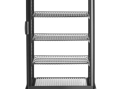 Køledisk, 98 l, Arktic, sort, 230V/210W, 397x444x(H)1100mm
