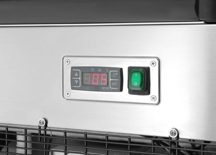 Kølediske med 2 hylder, Arktic, 230V/480W, 677x994x(H)1230mm