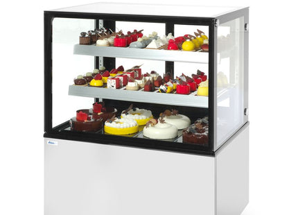 Kølediske med 2 hylder, Arktic, 230V/480W, 677x994x(H)1230mm