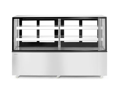 Kølediske med 2 hylder, Arktic, 230V/500W, 677x1824x(H)1230mm