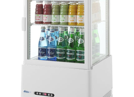 Køledisk, 58 l, Arktic, sort, 230V/170W, 406x452x(H)830mm