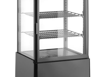 Køledisk, 58 l, Arktic, sort, 230V/170W, 406x452x(H)830mm