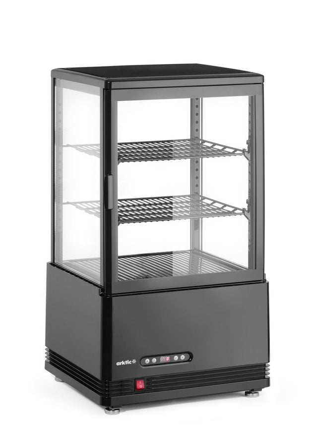 Køledisk, 58 l, Arktic, sort, 230V/170W, 406x452x(H)830mm