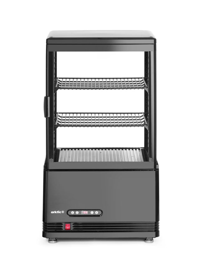 Køledisk, 58 l, Arktic, sort, 230V/170W, 406x452x(H)830mm
