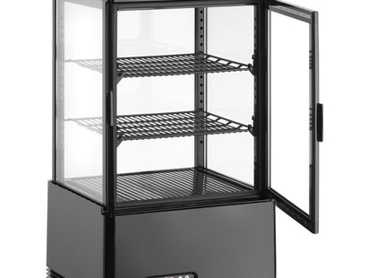 Køledisk, 58 l, Arktic, sort, 230V/170W, 406x452x(H)830mm