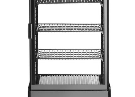 Køledisk, 78 l, Arktic, sort, 230V/170W, 397x444x(H)940mm