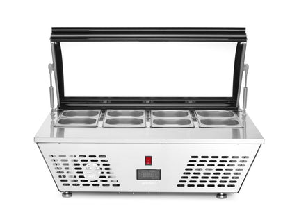 Bordmodel salatbar, Arktic, 230V/105W, 615x775x(H)235mm