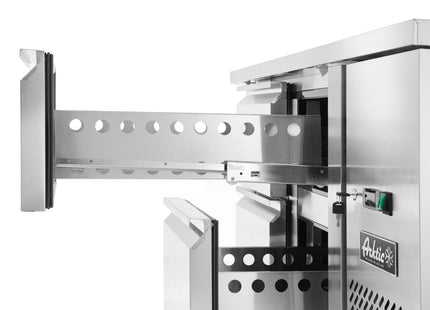 Kølebord, 4 skuffer, Arktic, Profi Line, uden bagkant, 90L, 230V/250W, 700x1360x(H)840mm