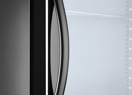 Backbar-køleskab, enkeltdørs, Arktic, 300L, sort, 230V/195W, 528x600x(H)1820mm
