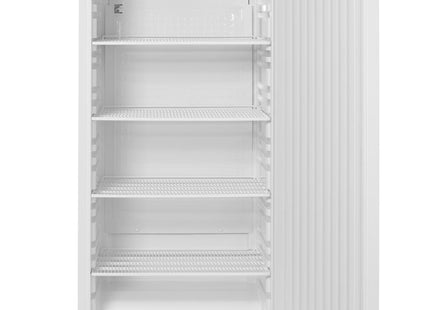 Køleskab med hvidlakeret stålkabinet, Arktic, Budget Line, 455L, 230V/140W, 744x775x(H)1900mm