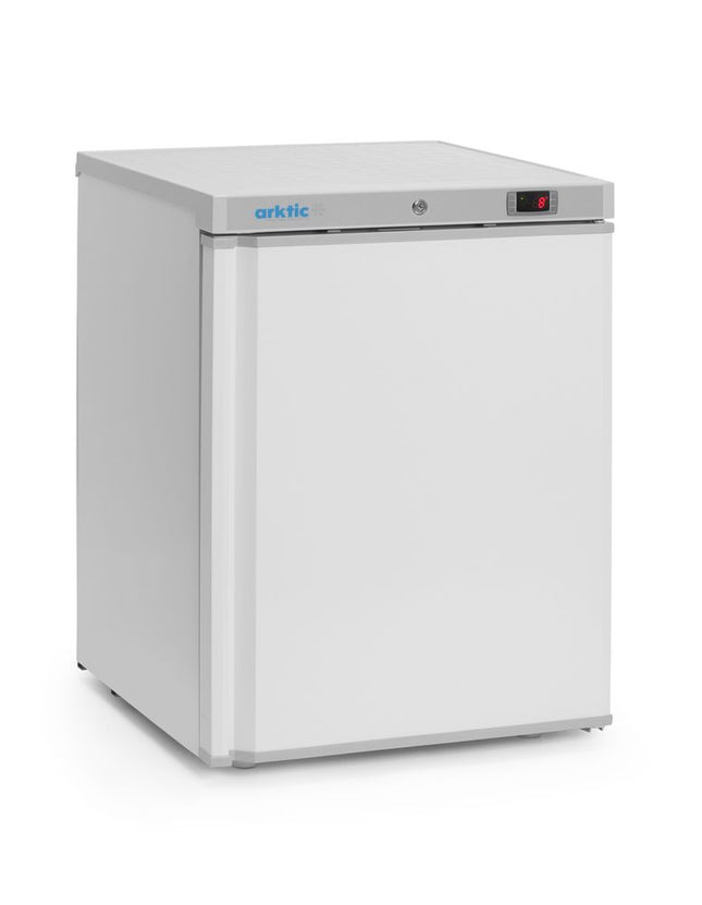 Fryseskab med hvidlakeret stålkabinet, Arktic, Budget Line, 200 l, 100L, hvid, 230V/130W, 637x600x(H)835mm