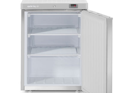 Budget Line fryseskab i kabinet af rustfrit stål, Arktic, Budget Line, 100L, 230V/130W, 637x600x(H)835mm