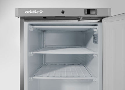 Budget Line fryseskab i kabinet af rustfrit stål, Arktic, Budget Line, 100L, 230V/130W, 637x600x(H)835mm