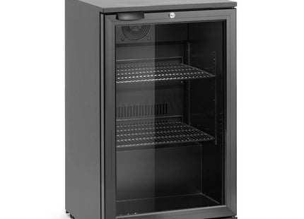 Backbar-køleskab, enkeltdørs, Arktic, 86L, sort, 230V/120W, 500x530x(H)870mm